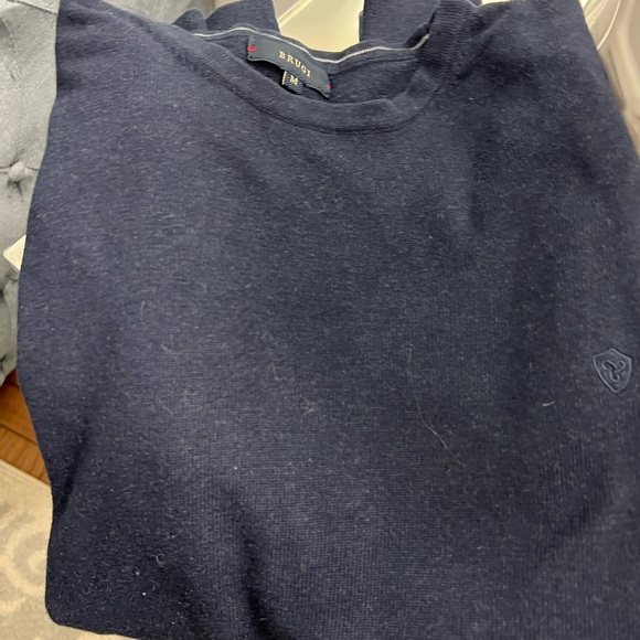 Italian blue man cardigan - Picture 6 of 6